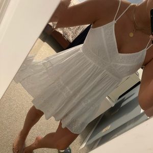 White sun dress - size MED